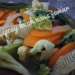 รูปของ Capcay kuah saus jamur