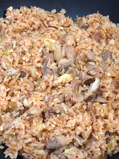 泡菜豬肉炒飯 的食譜成品照片