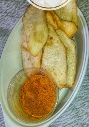 A picture of Fried yam.