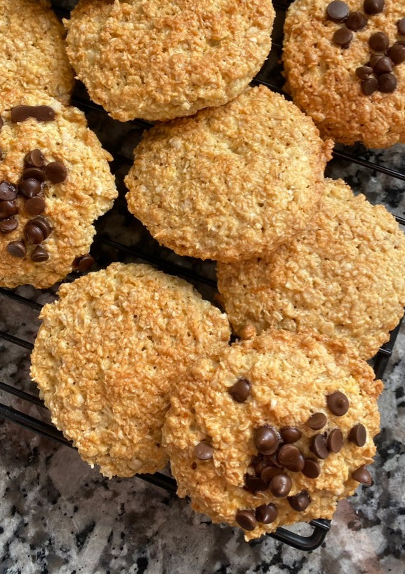 Una foto de Galletas de avena y coco