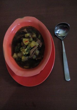 Foto resep Rawon Daging Labu Siam