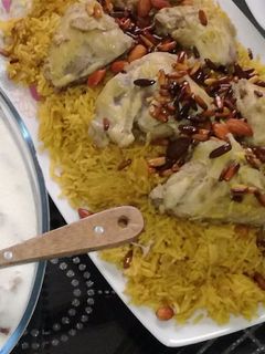 صورة لوصفة كبسة دجاج