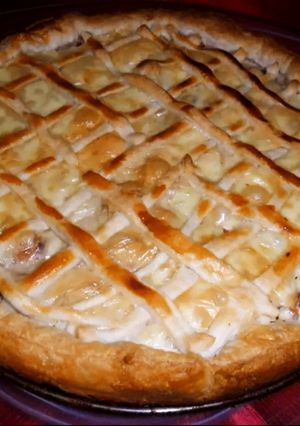 Foto principal de Tarta de jamón y queso dietética