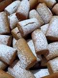Salamini di biscotti al caffè