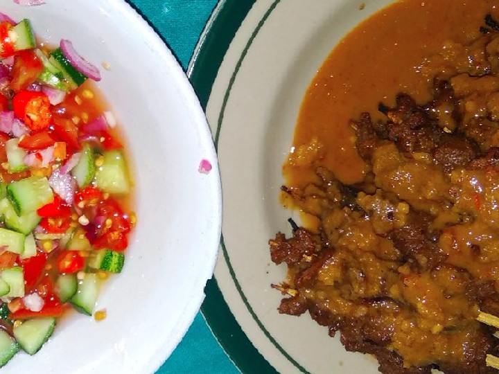 Resep Sate sapi acar seger, Enak