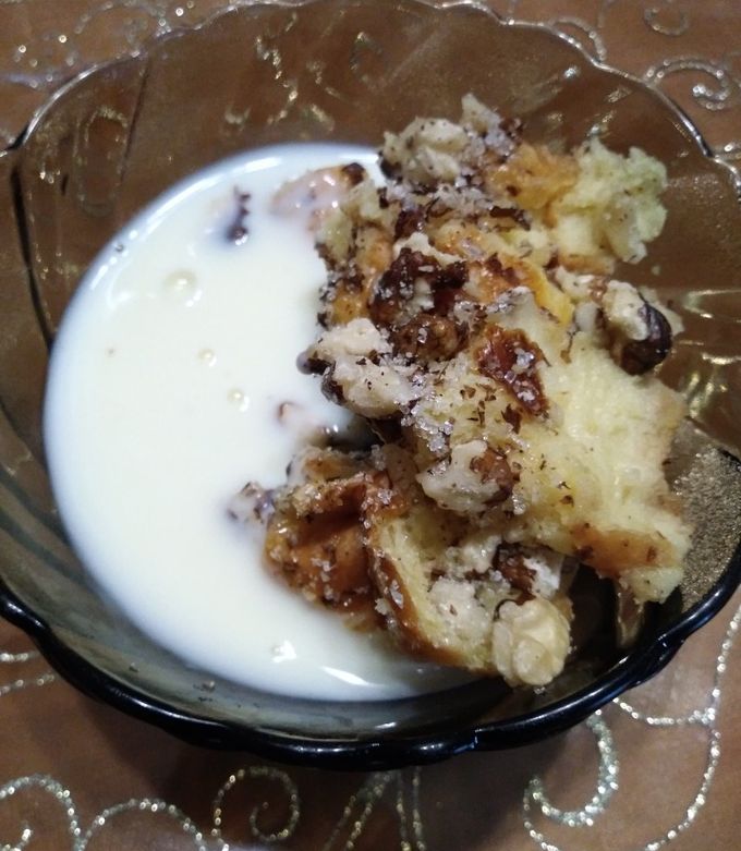 Kalácspuding vaníliasodóval recept fotója