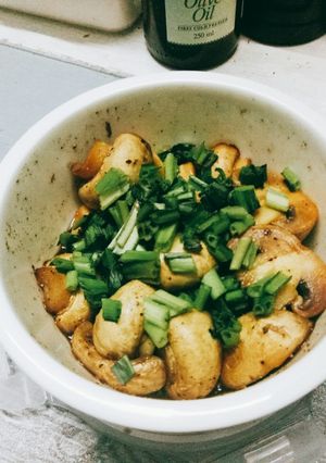 Hình của món Nấm mỡ nướng xì dầu.