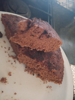 Una foto de Torta de chocolate al microondas