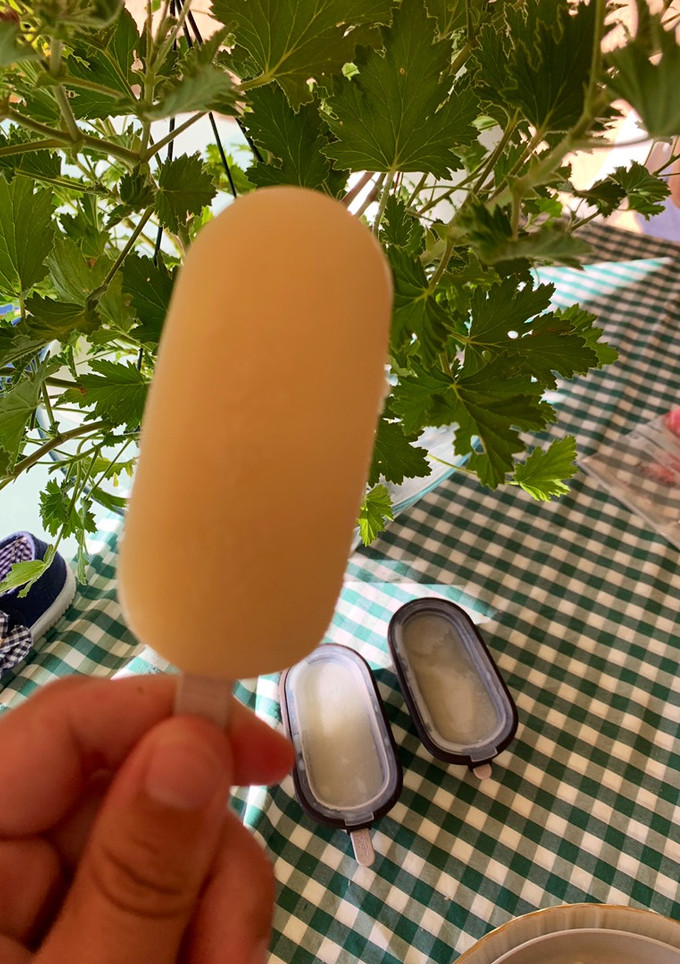 Una foto de Polos de leche preparada
