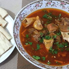 A picture of Mutton kunna paye.