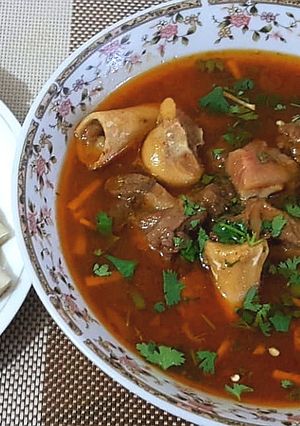 A picture of Mutton kunna paye.