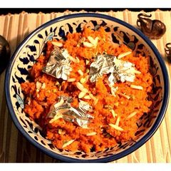 A picture of Gajjar Ka Halwa - Pakistani Carrot Halwa.