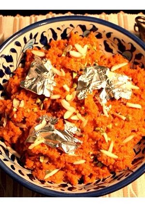 A picture of Gajjar Ka Halwa - Pakistani Carrot Halwa.