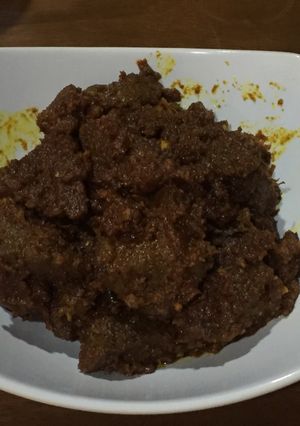 Foto resep Rendang daging padang