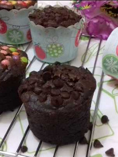 Foto resep (39.1) Chocolate Custard Muffin