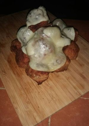 Una foto de Croquetas de atún con papa