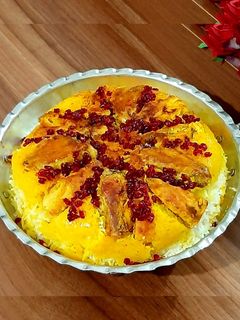 عکسی از دستور ته انداز مرغ