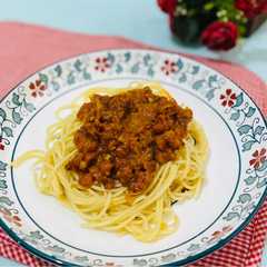 572. Spaghetti Bolognese Simpel-レシピのメイン写真