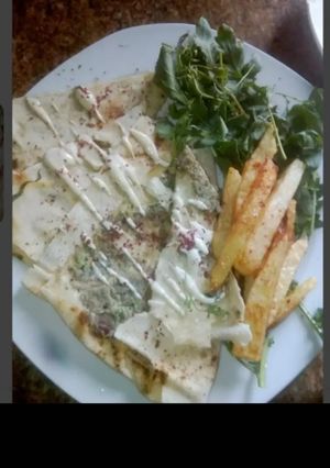 A picture of Lebanese Kafta Arayes 🇱🇧.