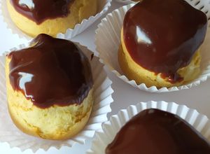 Una foto de Profiteroles fáciles
