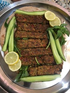 صورة لوصفة كباب دجاج شوي