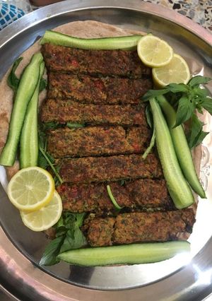 صورة لوصفة كباب دجاج شوي