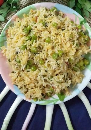 मेथी मटर पुलाव (methi matar pulao recipe in Hindi) रेसिपी मुख्य फोटो