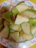 Avena de pera y manzana