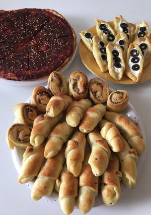 صورة لوصفة فطاير مشكلة