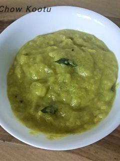 சவ்  சவ் கூட்டு (chow chow kootu recipe in Tamil) செய்முறை முக்கிய புகைப்படம்