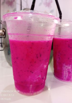 Foto resep Jus Buah Naga