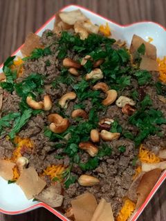 صورة لوصفة فتة شاورما لحمة