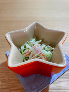 日式小菜  小黃瓜🥒蟹味棒　　おばんざい　その1 的食譜成品照片