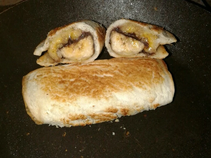 Cara Gampang Membuat Resep Roti bakar pisang coklat yang Sempurna Anti Ribet, Sempurna