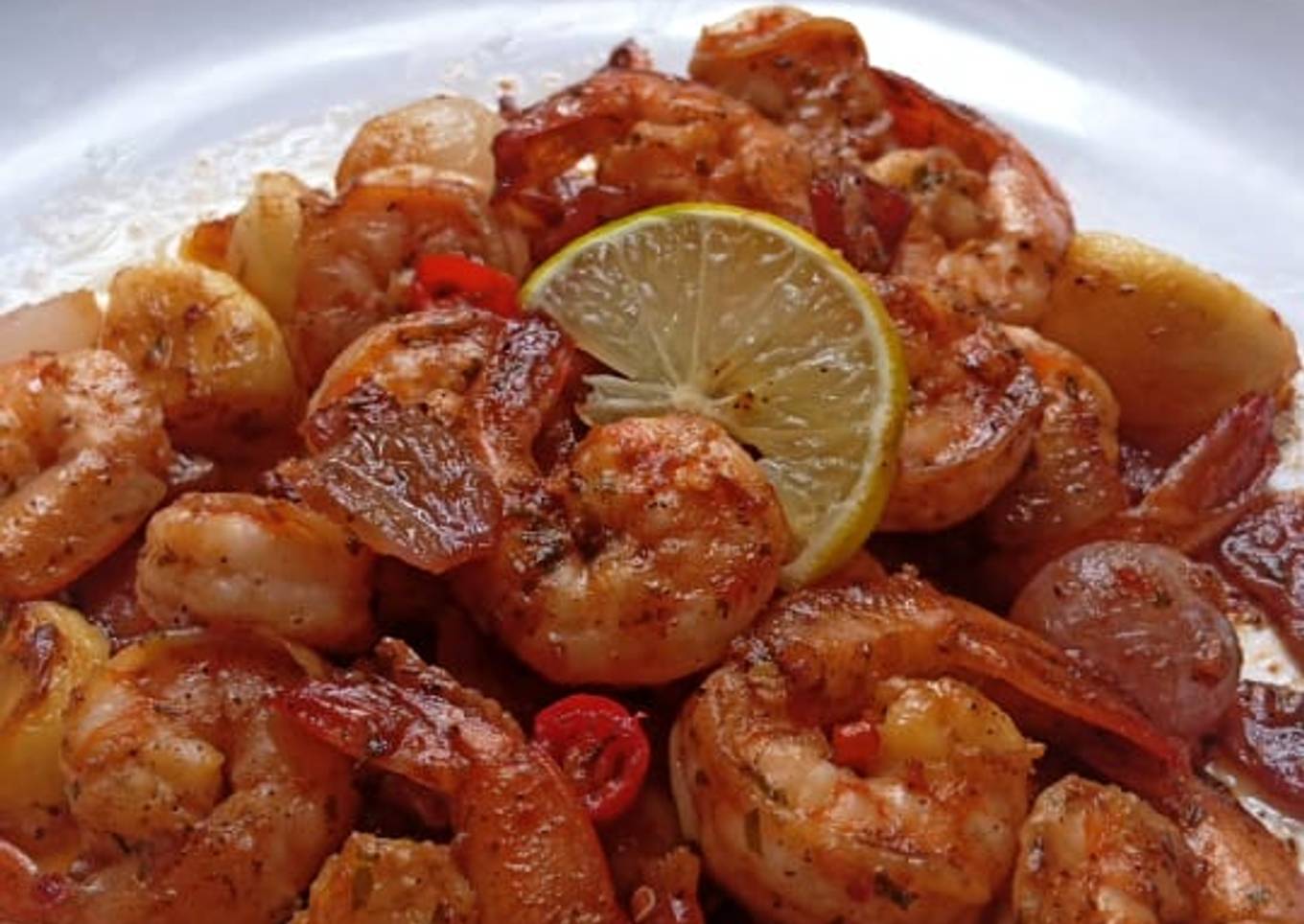 Spicy Garlic Butter Prawn ala" Beatus