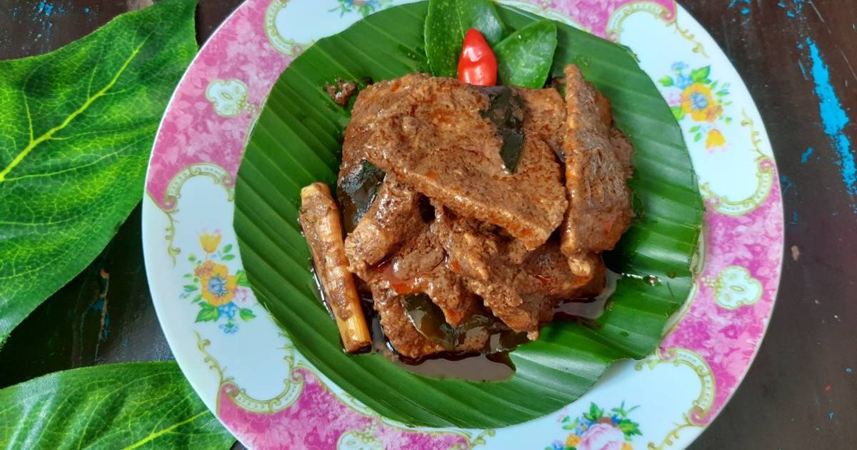 Resep Rendang Daging Praktis Oleh Vaa Food Cookpad