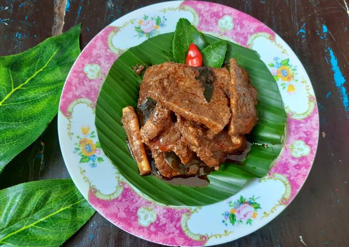 Rendang Daging Praktis