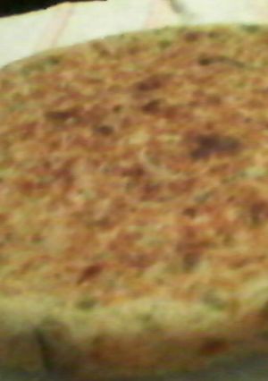 Una foto de Tortilla de pencas, y repollo con harina.😃