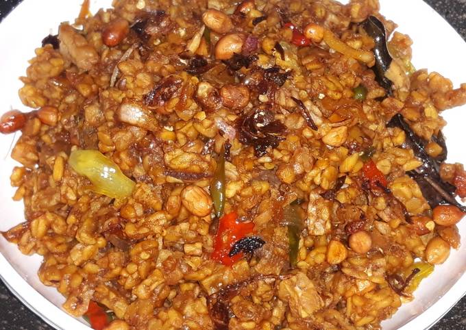 Resep Kering Tempe Kacang Ikan Tongkol Suwir Oleh Winda Noviana Sari