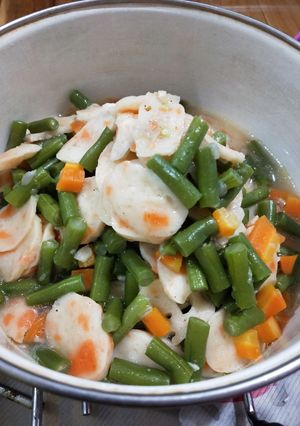 Foto resep 68. Tumis Buncis Baso Salmon