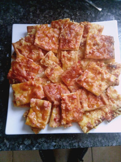 Una foto de Pizza prosciutto