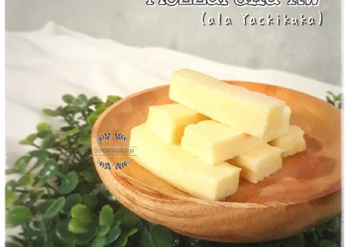 Langkah Mudah untuk Membuat Mozzarella KW (ala Yackikuka), Sempurna