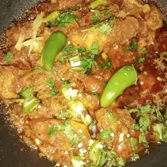 A picture of Spicy Beef karhai.