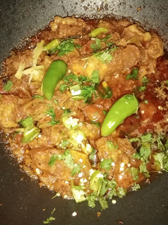A picture of Spicy Beef karhai.