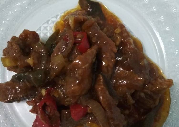 Resep Tumis daging sapi saus tiram oleh Harny Cookpad