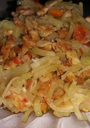 Foto resep Tumis labu dan tempe