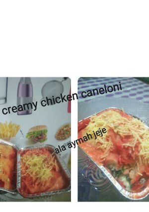 Foto resep Creamy chicken caneloni