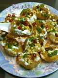 Sweet and Tangy Pani Puri (Dahi Puri)