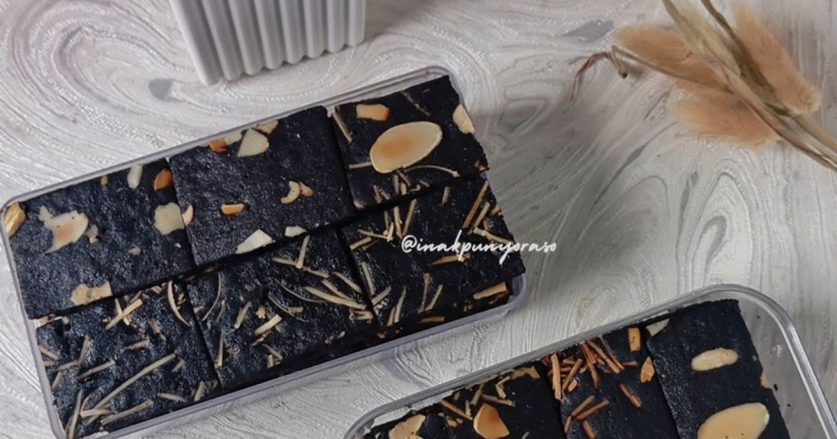 Brownies Crispy Putih Telur