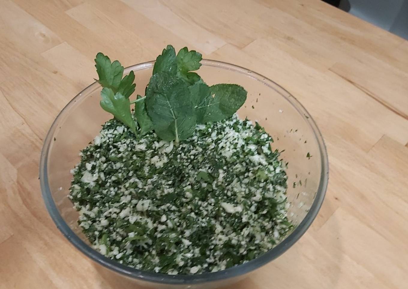 Recipe of Quick Taboulé de chou-fleur